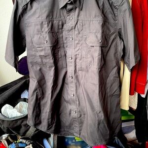 Bin of men's XXL clothes